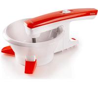 Ariete 261 Passì - Passaverdure Elettrico - 3 dischi Acciaio Inox - adattabile a qualsiasi recipiente - 25 Watt - Bianco e arancio