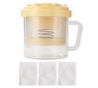Passayogurt, filtro yogurt con maglia ultra fine, kit domestico multifunzionale per preparare formaggio fatto in casa e succo di cibo fine