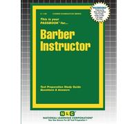 Passbooks Barber Instructor (Tascabile) Career Examination
