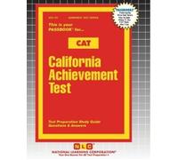 Passbooks California Achievement Test (CAT) (Tascabile) Admission Test
