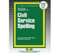 Passbooks Civil Service Spelling: 9 (General Aptitude & Abilities) (Tascabile)