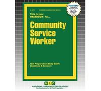 Passbooks Community Service Worker (Tascabile) Career Examination