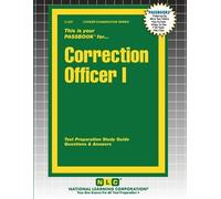 Passbooks Correction Officer I (Tascabile) Career Examination