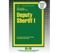 Passbooks Deputy Sheriff I (Tascabile) Career Examination