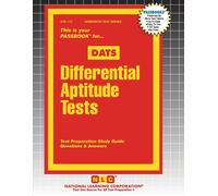 Passbooks Differential Aptitude Tests (DATS) (Tascabile) Admission Test