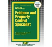 Passbooks Evidence and Property Control Specialist (Tascabile)