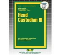 Passbooks Head Custodian III (Tascabile) Career Examination