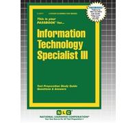 Passbooks Information Technology Specialist III (Tascabile) Career Examination