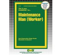 Passbooks Maintenance Man (Worker) (Tascabile) Career Examination