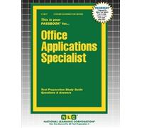 Passbooks Office Applications Specialist (Tascabile) Career Examination