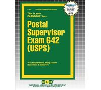 Passbooks Postal Supervisor Exam 642 (USPS) (Tascabile) Career Examination