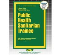 Passbooks Public Health Sanitarian Trainee (Tascabile) Career Examination