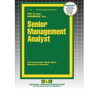 Passbooks Senior Management Analyst (Tascabile) Career Examination