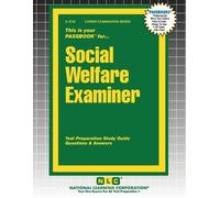 Passbooks Social Welfare Examiner (Tascabile) Career Examination