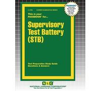 Passbooks Supervisory Test Battery (STB) (Tascabile)