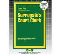 Passbooks Surrogate's Court Clerk (Tascabile) Career Examination