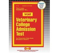 Passbooks Veterinary College Admission Test (VCAT) (Tascabile) Admission Test