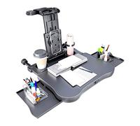 Passeggero Seat Tray - Heavy Duty Adjustable Storage Table, Expandable Auto Backseat Food Organizer, Portable Travel Dining Board, Automotive Equipment for Trailer, RV, Truck, Sedan