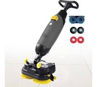 Passeggiata commerciale dietro la macchina di pulizia, larghezza di pulizia di 17", durata della batteria di 90 min, carica di 3,5 ore, 360 giri/min, copre 13000 piedi quadrati, parti complete incluse