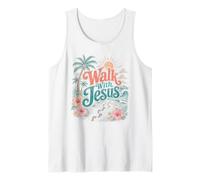 Passeggiata con Gesù Coastal Beach Faith Summer Design Canotta