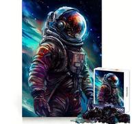 Passeggiata spaziale Due adolescenti Puzzle da 1000 pezzi Gioco di sfida per la mente Divertimento condiviso Clear Cut Sorpresa calorosa 38x26cm