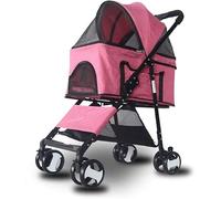 Passeggini di lusso per animali domestici divisi per cani/gatti di taglia piccola e media Passeggino per gatti 3 in 1 economico/valigia per animali domestici/culla per seggiolino auto Cestino stacca