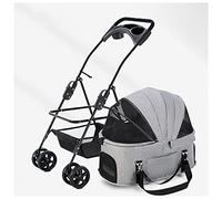 Passeggini per animali domestici per cani di taglia piccola e media premium Passeggino per cani Passeggini per animali domestici leggeri e staccabili Carrozzina con ingresso senza cerniera Passeggin