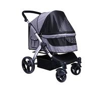 Passeggini per cani da compagnia per cani di taglia grande Passeggino per cani di taglia grande Passeggino da viaggio traspirante per gatti Trasportino Passeggino per animali domestici Passeggini Ca