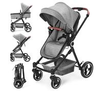 Passeggino 2 in 1, passeggino Buggy 0-36 mesi, 22 kg, facile da piegare