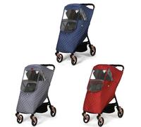 Passeggino antipioggia, passeggino, per passeggino, carrozzina per bambini, impermeabile trasparente antivento, protezione dalle intemperie da viaggio per bambini, facile da installare e