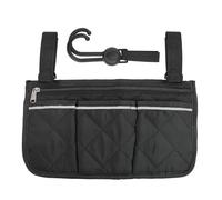 Passeggino, braccioli per sedia a rotelle, tasca laterale Walker con strisce riflettenti, borsa impermeabile per sedia a rotelle, scooter mobilità, walker, accessori per il trasporto.
