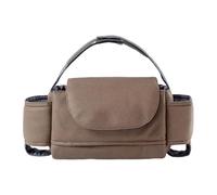 Passeggino caddy con portabicchieri | Compartimenti multipli saccheggiatore passeggino versatile e spazioso, in viaggio per pannolini, bottiglia d'acqua, giocattoli, telefoni cellulari