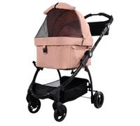 Passeggino Cane Passeggino per Cani Passeggino Per Animali Da Viaggio Passeggino Per Cani 3 In 1 Passeggino Per Cani Da Trasporto Per Cani Di Piccola Taglia E Media, Gatti, Fino A 44 Libbre Passeggino