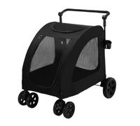 Passeggino Cane Passeggino per Cani Passeggino Per Cani Pieghevole Con 4 Ruote E Maniglia Regolabile Lucernario In Rete Passeggino Per Cani Di Taglia Grande E Media Passeggino per Gatti Passeggino Can