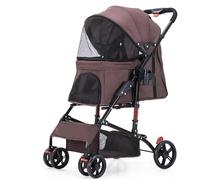 Passeggino Cani Passeggino for animali domestici pieghevole leggero Passeggino for cuccioli e gattini Passeggino for animali a quattro ruote Passeggino for cani Carrello for animali domestici Passeggi