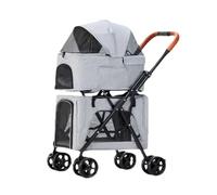 Passeggino Cani Pet Il Passeggino Staccabile A Doppio Strato For Animali Domestici, Il Passeggino Pieghevole Portatile For Cani E Gatti Quando Si Esce Passeggino Per Animali Domestici(G)