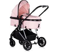 Chipolino carrozzina Aura 2 in 1 convertibile, fasciatoio, sedile reversibile, colorazione:rosa