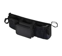 Passeggino Doppio Organizzatore Portaoggetti - Organizzazione Leggera Con 3 Scomparti - Organizzatore Per Passeggino Per Bambini - Per Viaggio Uso Quotidiano Genitori Bambini Casa Esterno Campeggio Pa