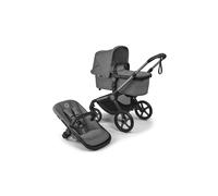 Bugaboo Fox 5 Renew, Passeggino Multi-Terreno 2 in 1 per Bambini, Chiusura Facile, Navicella Spaziosa, Seduta da Bambino Estensibile, Telaio Grafite e Cappottina Moon Grey