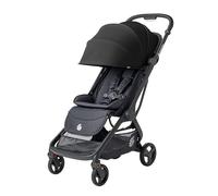 Passeggino Ergobaby Metro3 con funzione reclinabile, passeggino dalla nascita a 22 kg (0-4 anni), pieghevole e compatibile con il seggiolino auto, seduta ergonomica, Onyx Black