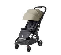 Passeggino Ergobaby Metro3 con funzione reclinabile, passeggino dalla nascita a 22 kg (0-4 anni), pieghevole e compatibile con il seggiolino auto, seduta ergonomica, Soft Olive
