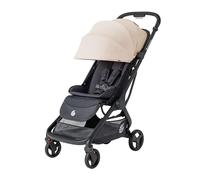 Passeggino Ergobaby Metro3 con funzione reclinabile, passeggino dalla nascita a 22 kg (0-4 anni), pieghevole e compatibile con il seggiolino auto, seduta ergonomica, Natural Beige