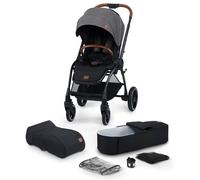 Passeggino Evolution Cocooon 2in1 con Navicella - Platinum Grey