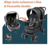 Passeggino per Bambini Bambisol Nero