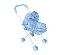 Passeggino giocattolo per bambini, leggero e pieghevole, carrello giocattolo per bambine piccole, per giocare in interni ed esterni, asilo, casa e apprendimento
