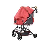 Passeggino leggero per animali domestici Carrello for animali domestici, Carrello for animali domestici pieghevole portatile, Carrello for animali domestici di piccole e medie dimensioni, Auto for can