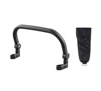 Passeggino paraurti di sicurezza anteriore cinghia passo-passo set facile installazione senza attrezzi in alluminio plastica costruzione tubo di alluminio carrozzina corrimano di sicurezza