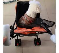 Passeggino per animali domestici Carrello per la spesa e la spesa pieghevole, carrello della spesa pieghevole resistente all'acqua con 360 ° Ruote e freni girevoli rotanti