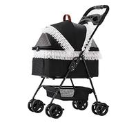 Passeggino per animali domestici per cani e gatti Carrozzina da viaggio per animali domestici a 4 ruote separabile Passeggini pieghevoli per cani Carrello Passeggino premium per gatti e cani Carrell