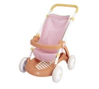 Smoby - Baby Nurse - Passeggino - per poponi fino a 42 cm - Altezza del manico 58 cm - Tasca e cestino portaoggetti - Da 18 mesi - Produzione spagnola